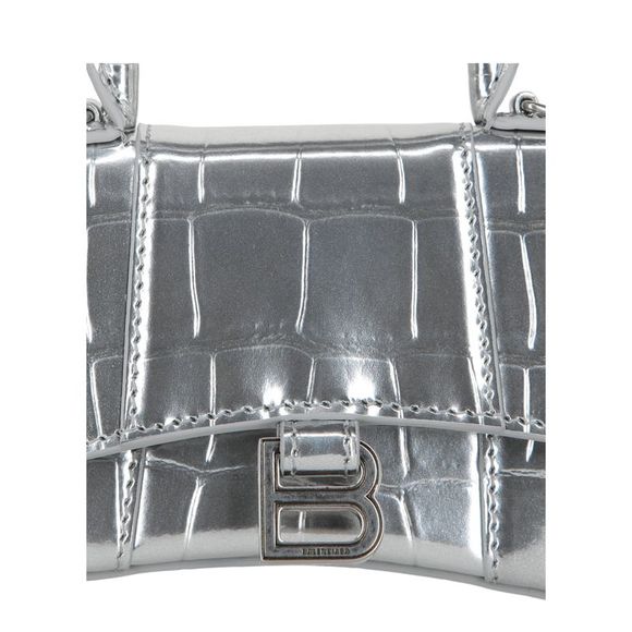 Balenciaga Hourglass Micro Mini Bag With Chain Womens - Picture 3 of 6